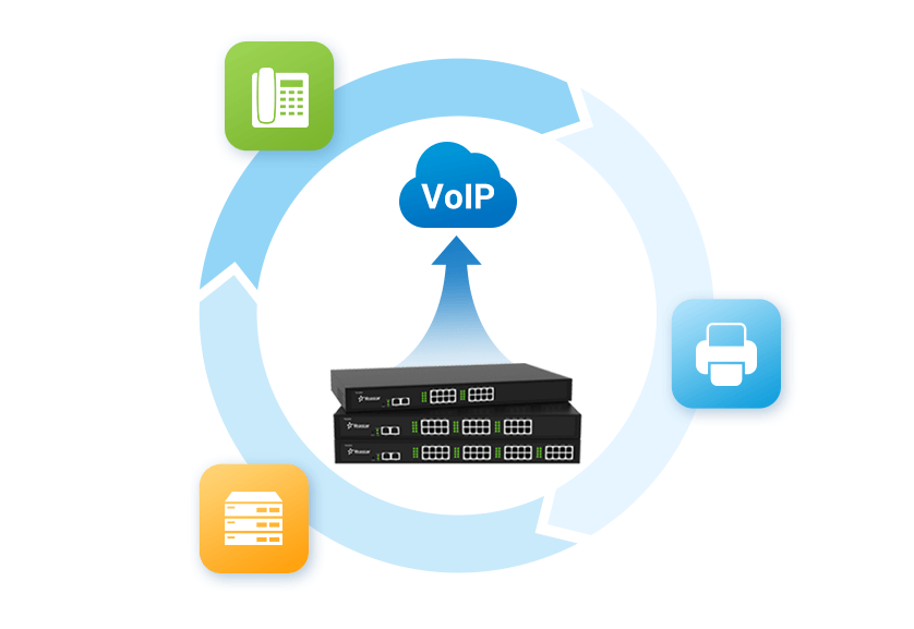 Analog Extensions for IP-PBX