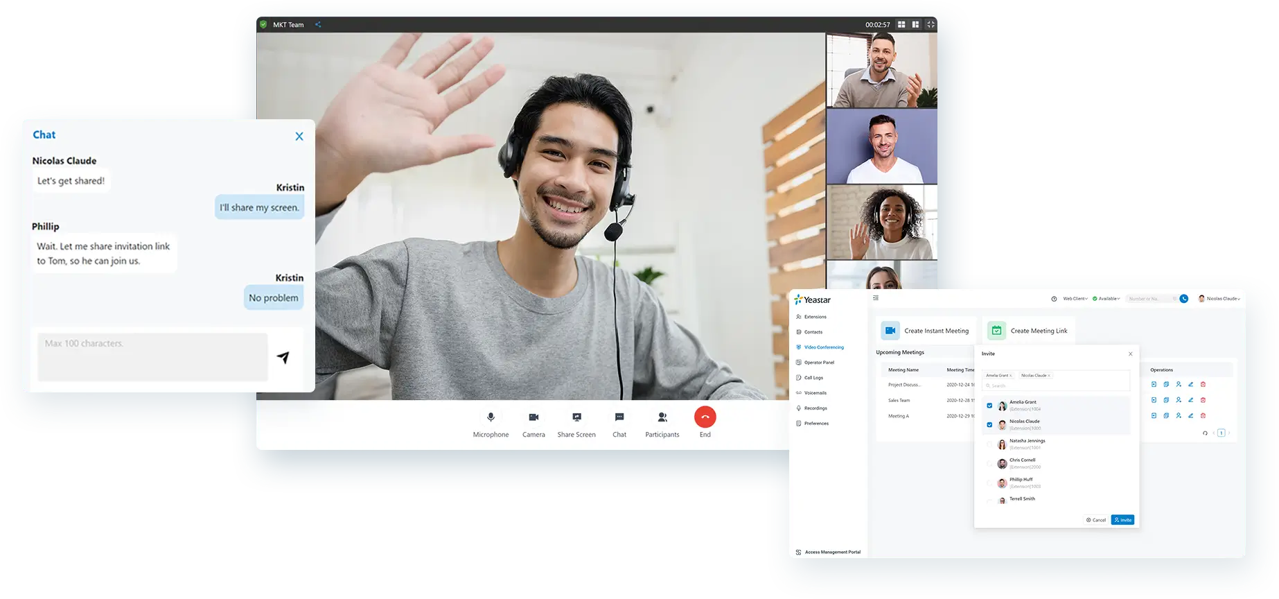 Integrated Video Conferencing