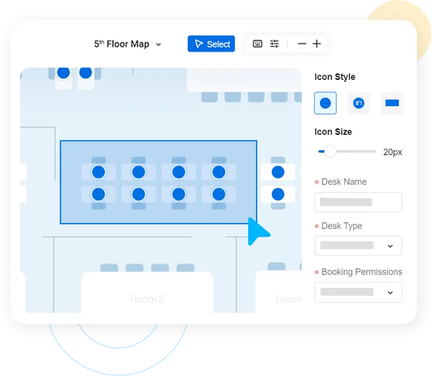 Visitor registration and one-clik invite email
