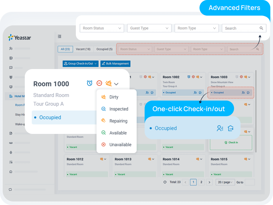 Intuitive Room Panel